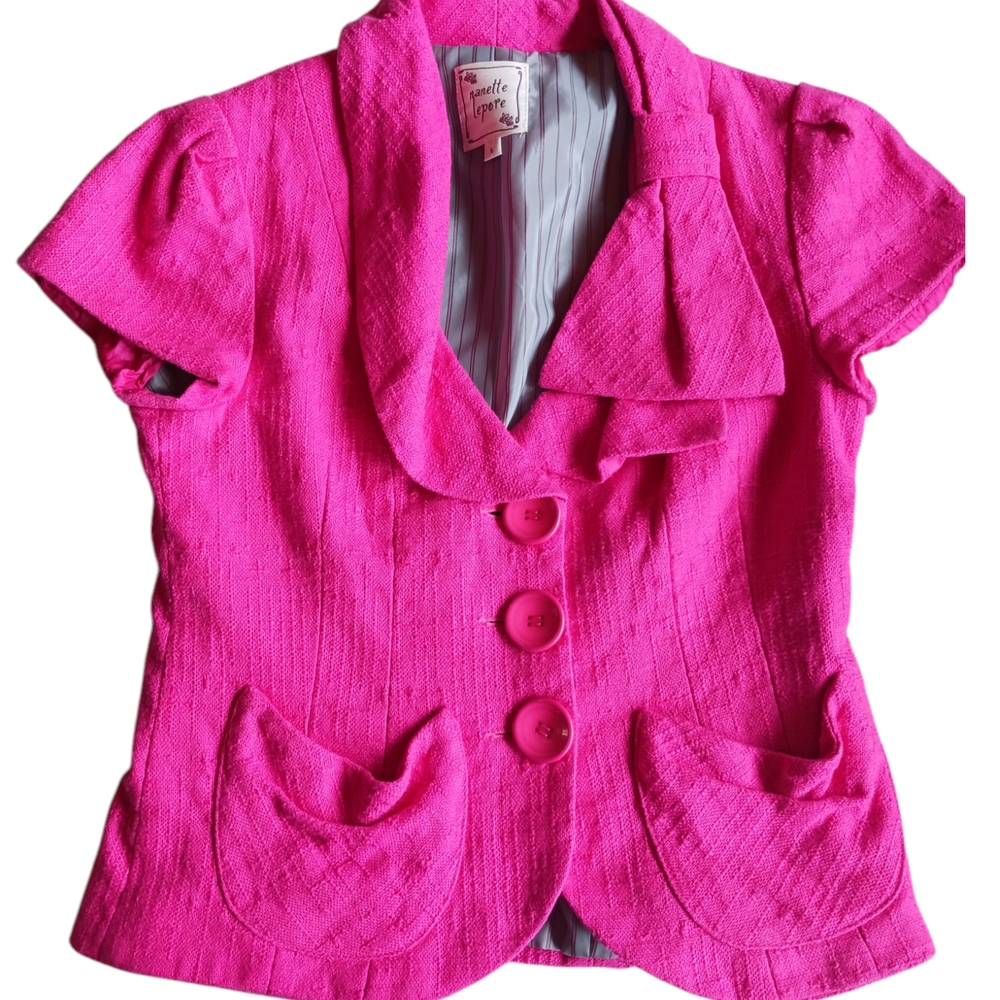 Nanette Lepore Women's Pink Blazer
